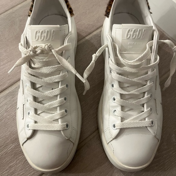 ~ GOLDEN GOOSE ~ Pure Star Low-Top Sneakers Size 9 - Picture 6 of 9